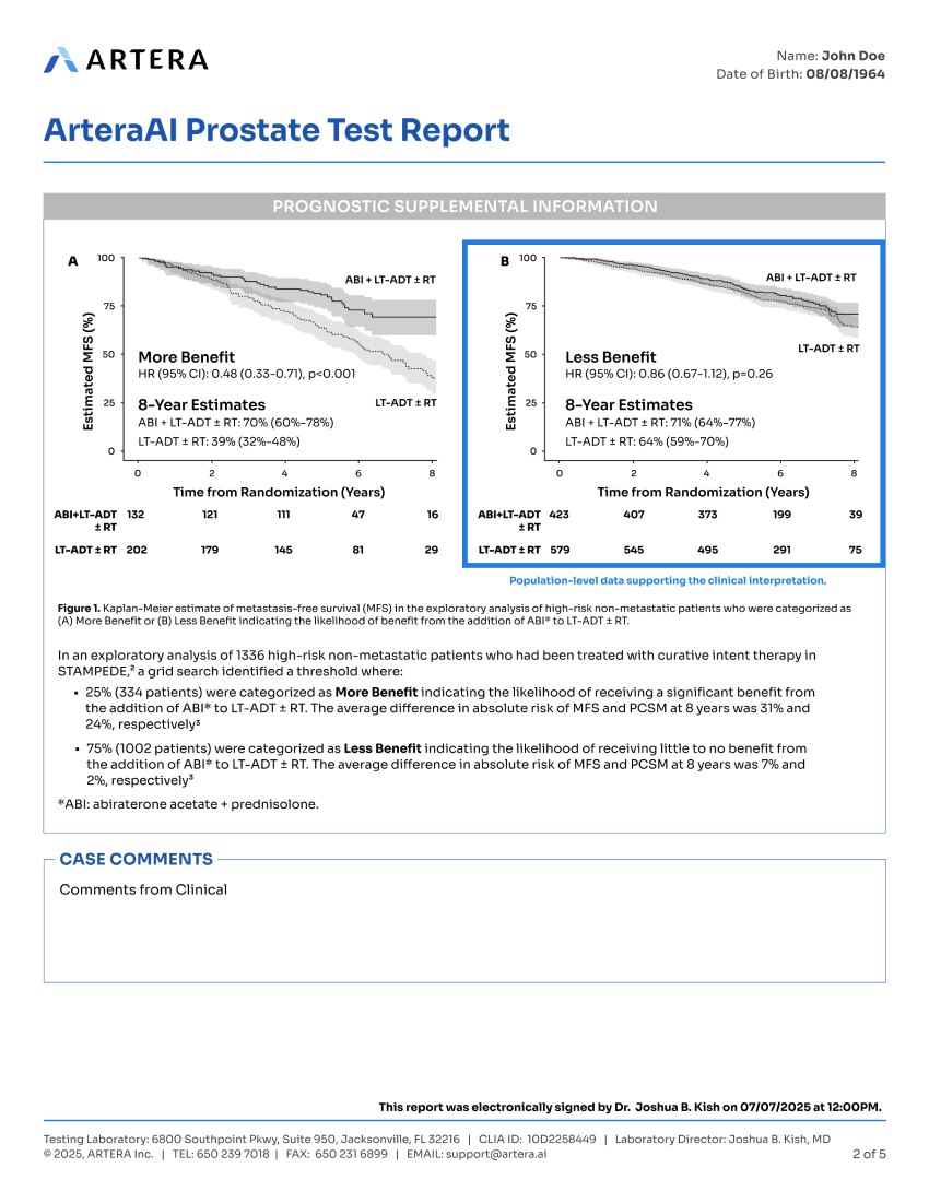 High report page 1