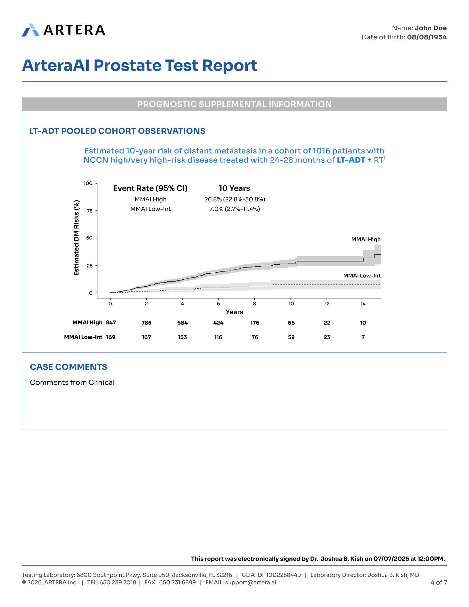 High report page 1