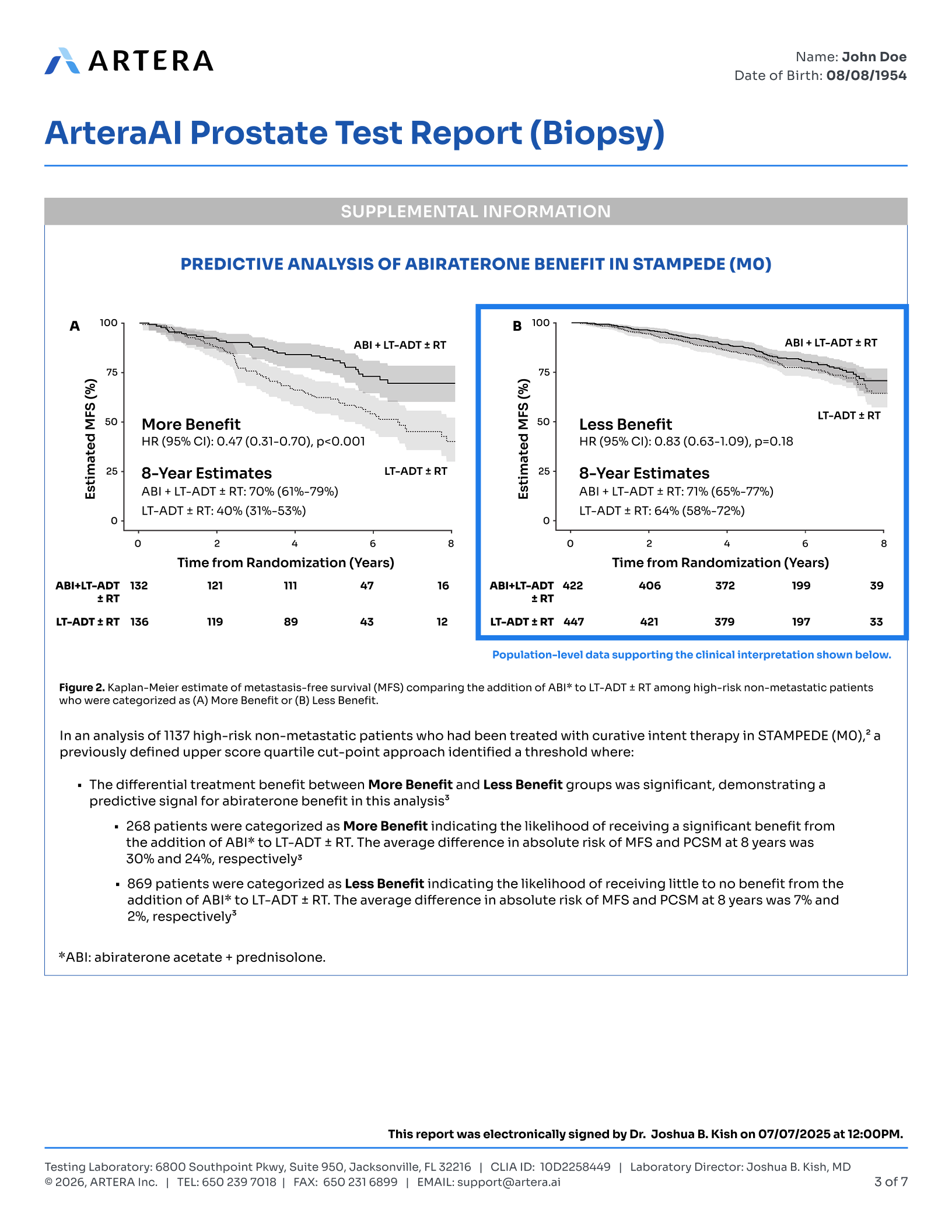 High/Very High report page 3